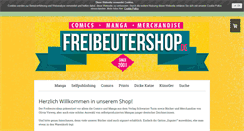 Desktop Screenshot of freibeutershop.de